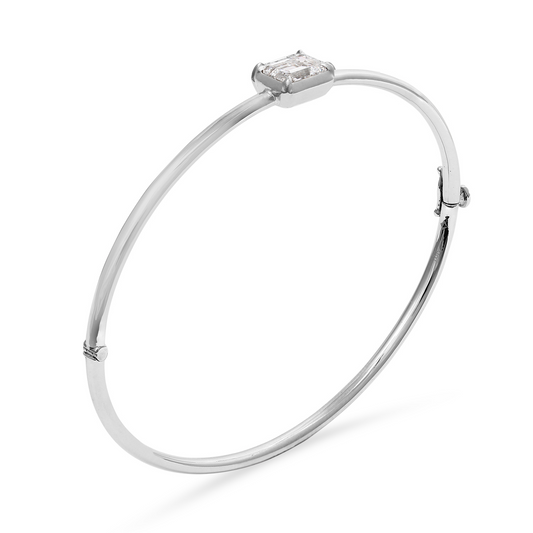 DIALOG SOLUTIONS INC Lab-Grown Diamond Bracelet in 18 Karat White