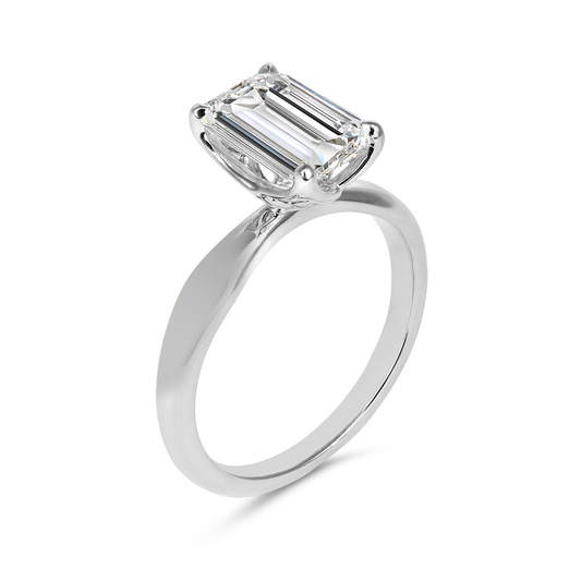 Lab-Grown Diamond Complete Engagement Ring
