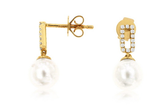 Royal Jewelry Manufacturing Inc. Color Gemstone Earrings