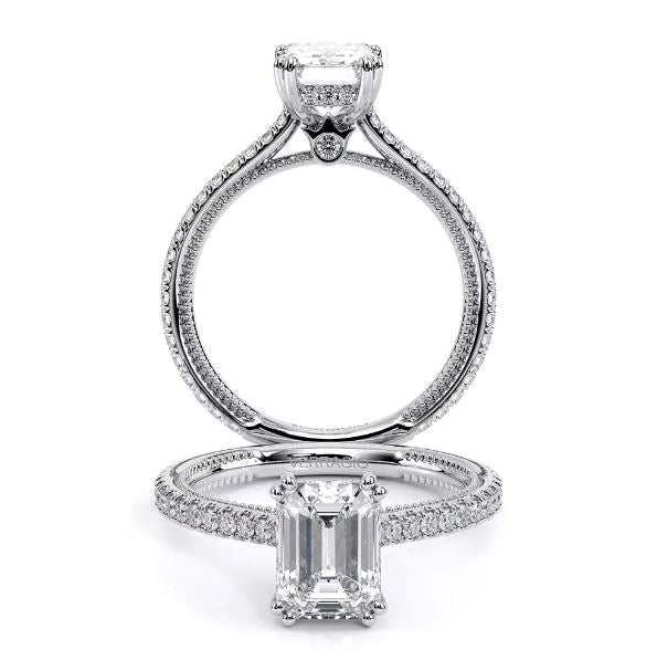 Verragio white gold diamond engagement ring.