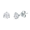JOCALIO GROUP LLC Natural Diamond Studs in 14 Karat White Gold with 0.74ctw Round Diamonds