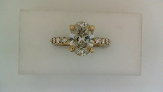 Mercury Ring Lab-Grown Diamond Complete Engagement Ring