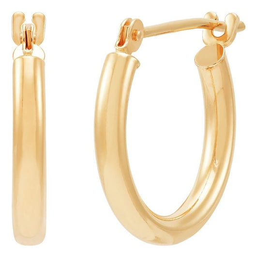 ARMADANI Earrings (No Stones) in 14 Karat Yellow Gold