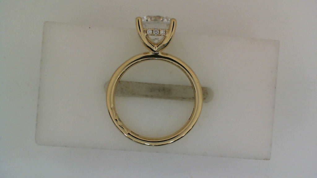 A. Jaffe Hidden Accent Solitaire Natural Diamond S