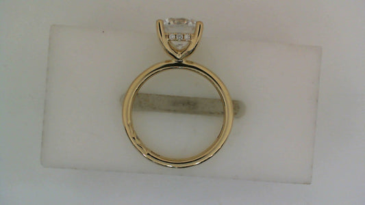 A. Jaffe Hidden Accent Solitaire Natural Diamond S