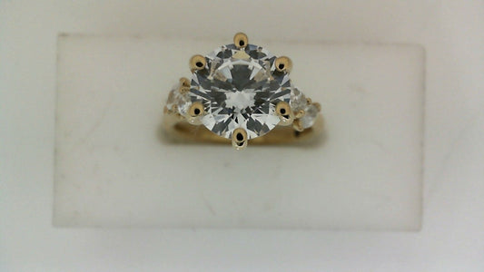 Natural Diamond Semi-Mount Engagement Ring