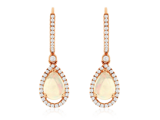 Royal Jewelry Manufacturing Inc. Color Gemstone Earrings