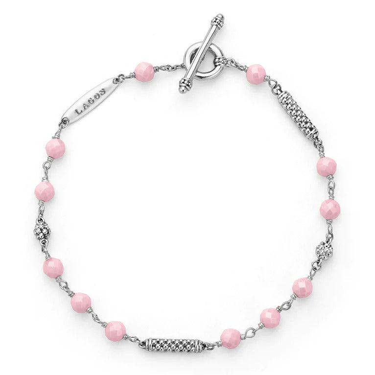 LAGOS Pink Caviar Collection Bead Bracelet (No Sto