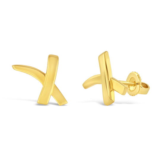 Tiffany and Co. Paloma Picasso X Stud Earrings