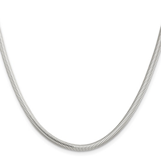 ReMARKable Designs Snake Chain in Sterling Silver White 20" 3.5mm