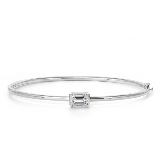 DIALOG SOLUTIONS INC Lab-Grown Diamond Bracelet in 18 Karat White