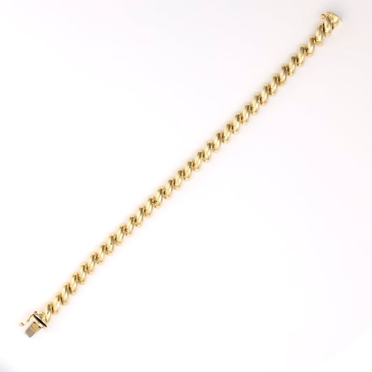 14K yellow gold San Marco bracelet.