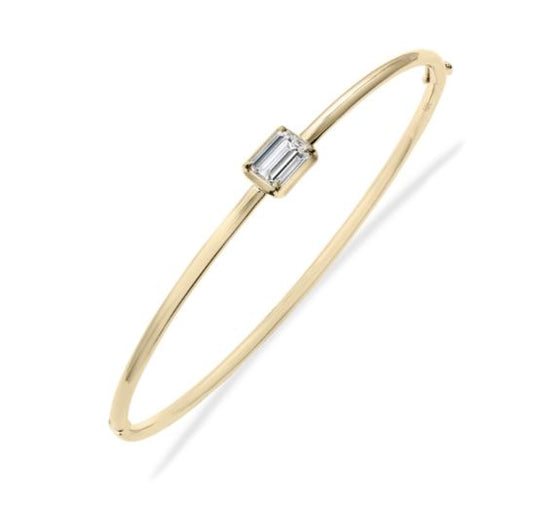 DIALOG SOLUTIONS INC Bracelet in 18 Karat Yellow Gold with 1.05ctw of Round Lab-Grown Diamonds