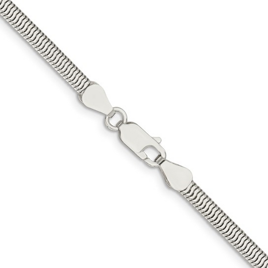 ReMARKable Designs Snake Chain in Sterling Silver White 20" 3.5mm