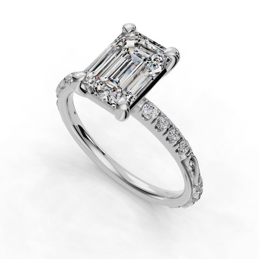 Mark Engagement Ring Mount Only