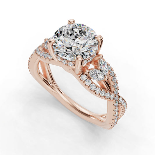 Mark Engagement Ring Mount Only