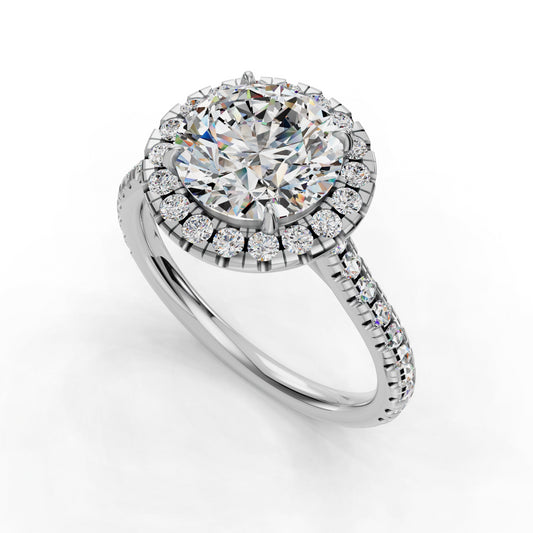Mark Engagement Ring Mount Only