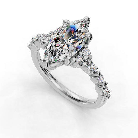 Mark Engagement Ring Mount Only