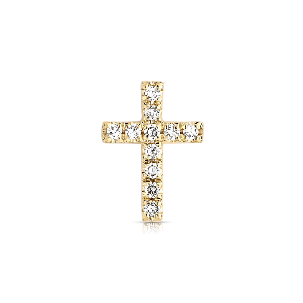 Blessed Not Stressed Cross Charm
