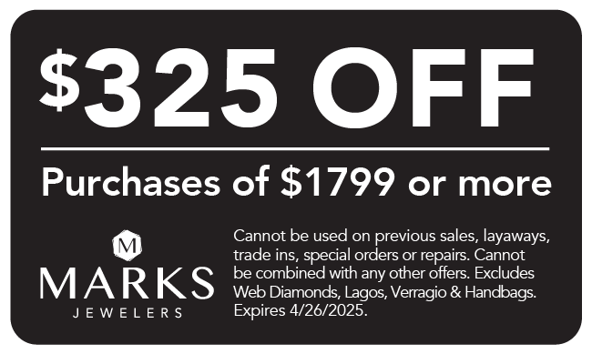 $325 off purchases of $1799 or more