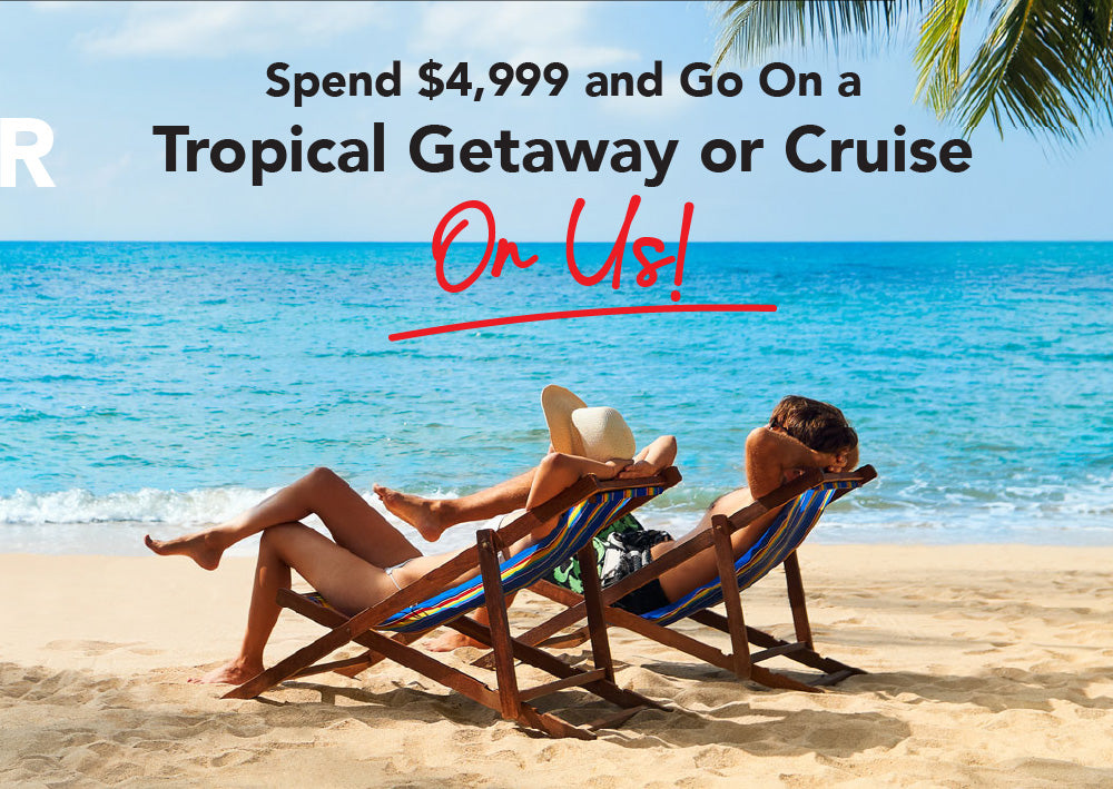 Spend $4,999 and Go On a Tropical Getaway or Cruise