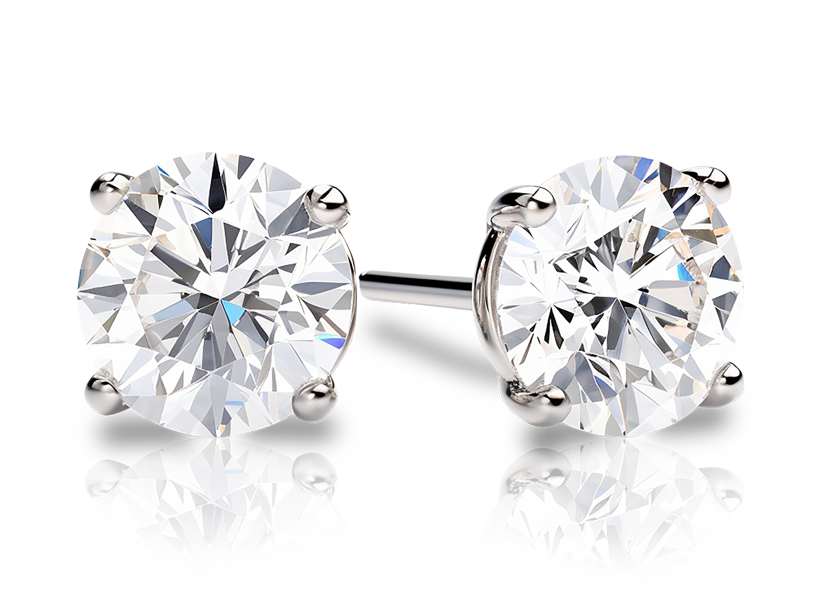 Diamond Stud Earrings