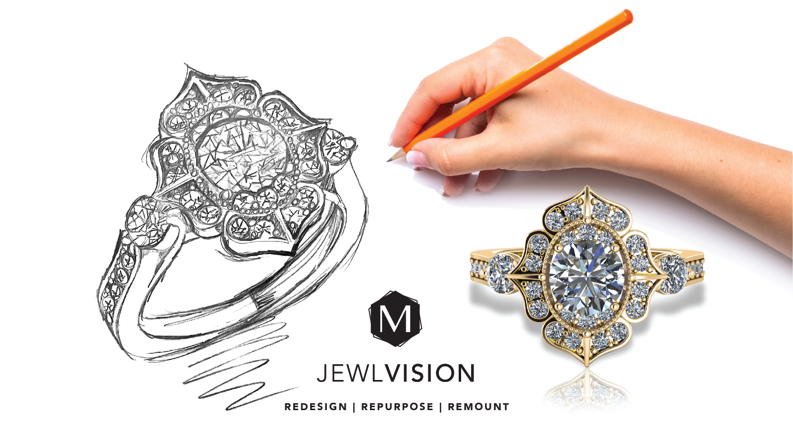 Jewlvision Redesign | Repurpose | Remount
