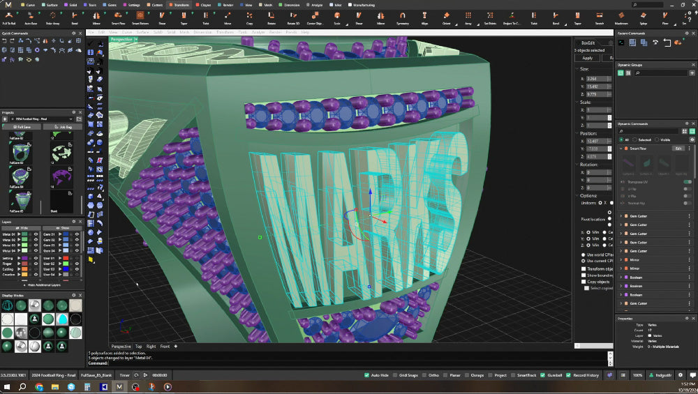 94WIP Fantasy Football Ring Rendering
