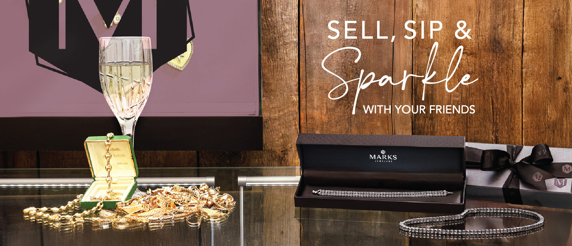 Sell, Sip & Sparkle with Your Friends